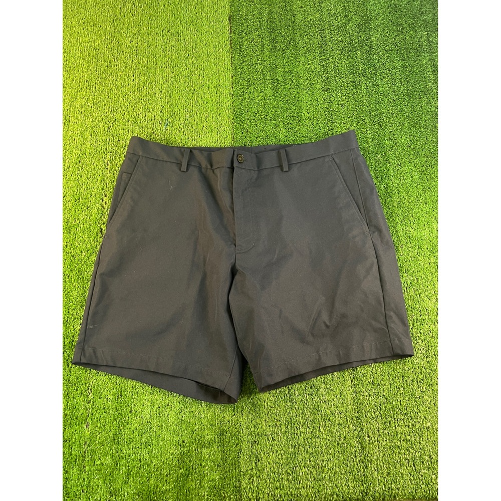 7 For All Mankind Mens Blue Chino Shorts Size 36 Golf Casual Performance